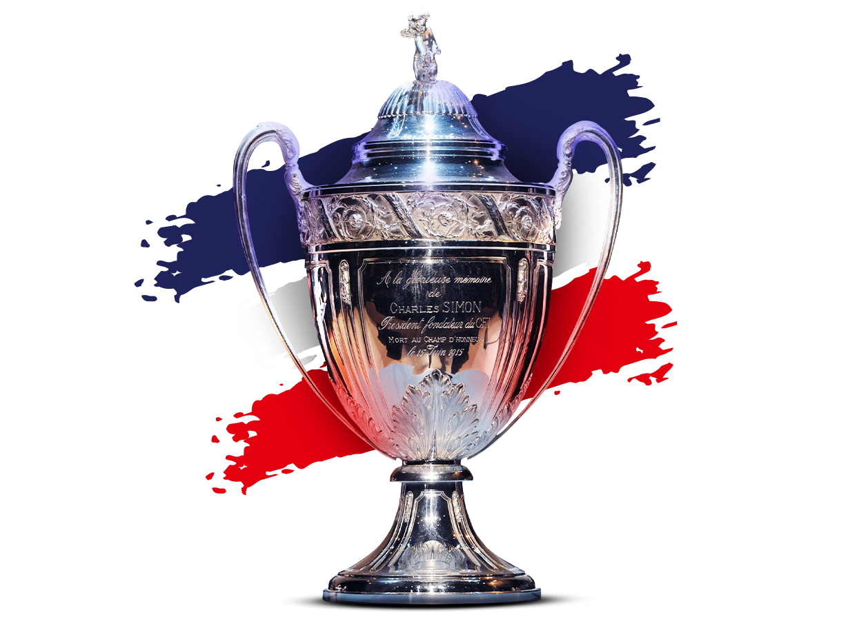 Werbemotiv mit drei Spielern in jubelnder Pose.